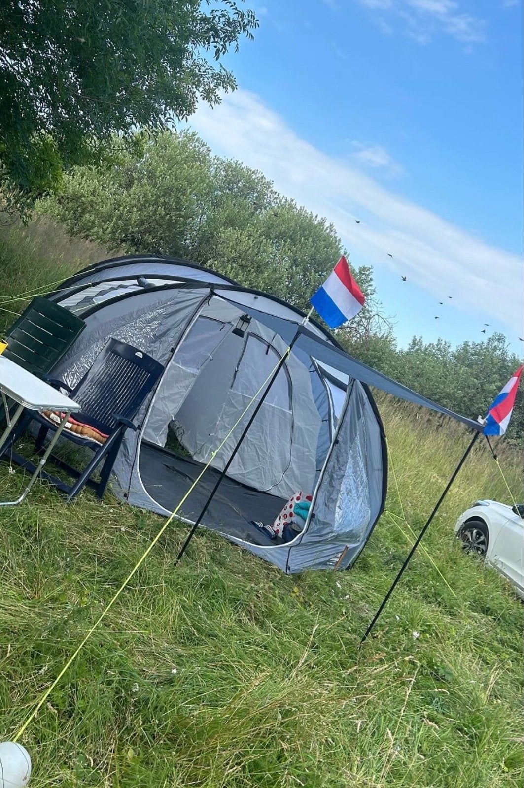 Obelink Space Tunnel 5 VK - Ruime tunneltent, Ophalen of Verzenden, Gebruikt, Tot en met 5