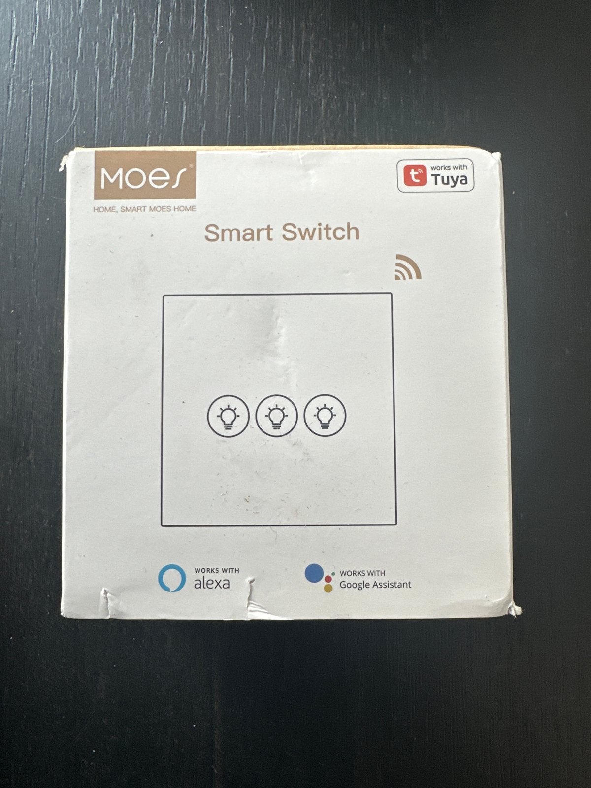 MOES Smart Dimbare Touch Schakelaar - 3 Gang, Ophalen of Verzenden, Nieuw, Overige merken, Schakelaar