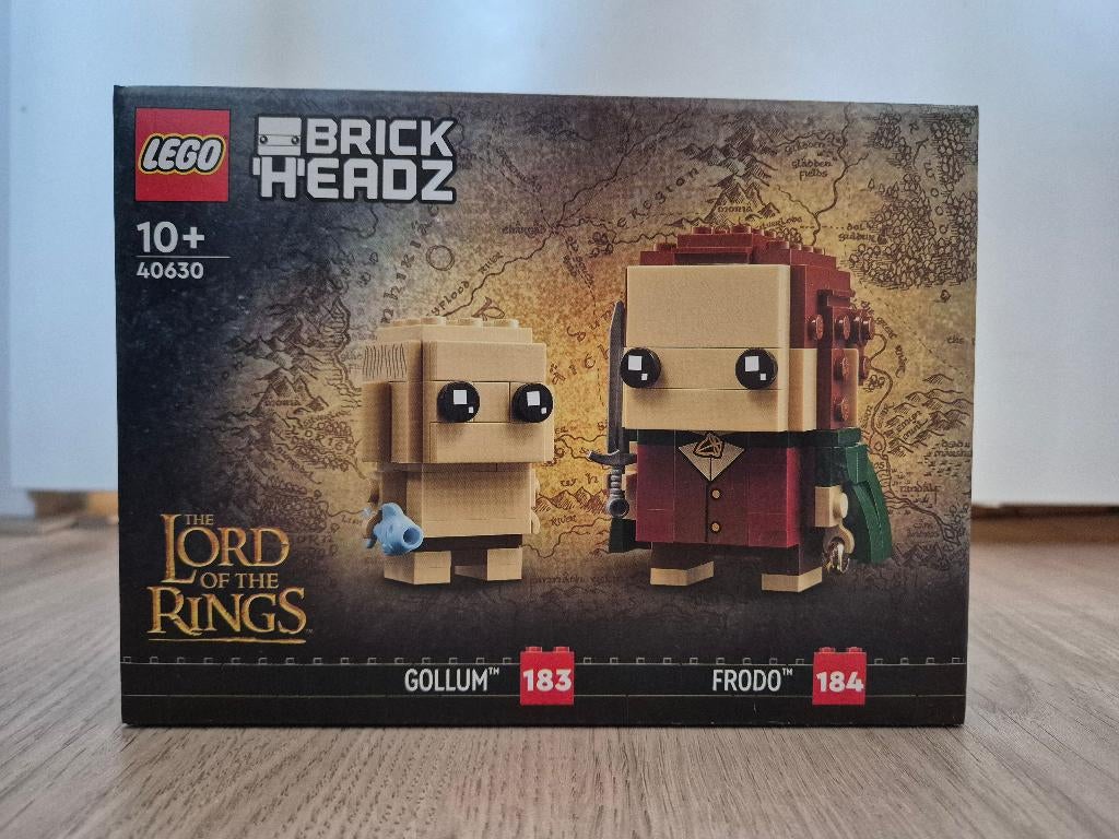 LEGO 40630 Brickheadz Frodo & Gollem - 𝗻𝗶𝗲𝘂𝘄, Ophalen of Verzenden, Nieuw, Complete set, Lego