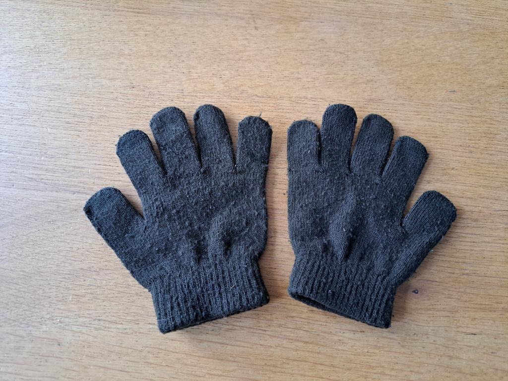 Handschoenen donkergroen Hema - maat 98 116, Gebruikt, 110 t/m 116, Jongen of Meisje, Ophalen of Verzenden