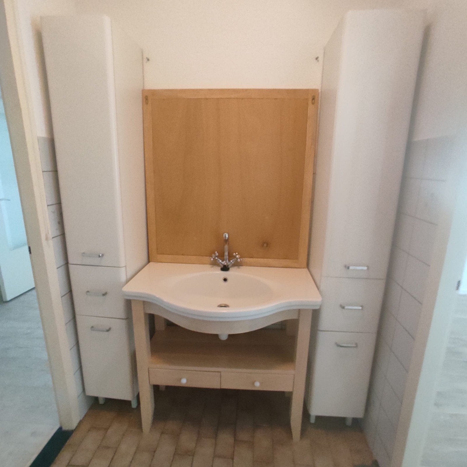 Complete Plieger badkamermeubelset – Landelijk / Klassiek (H, Huis en Inrichting, Badkamer | Badkamermeubels, Ophalen of Verzenden