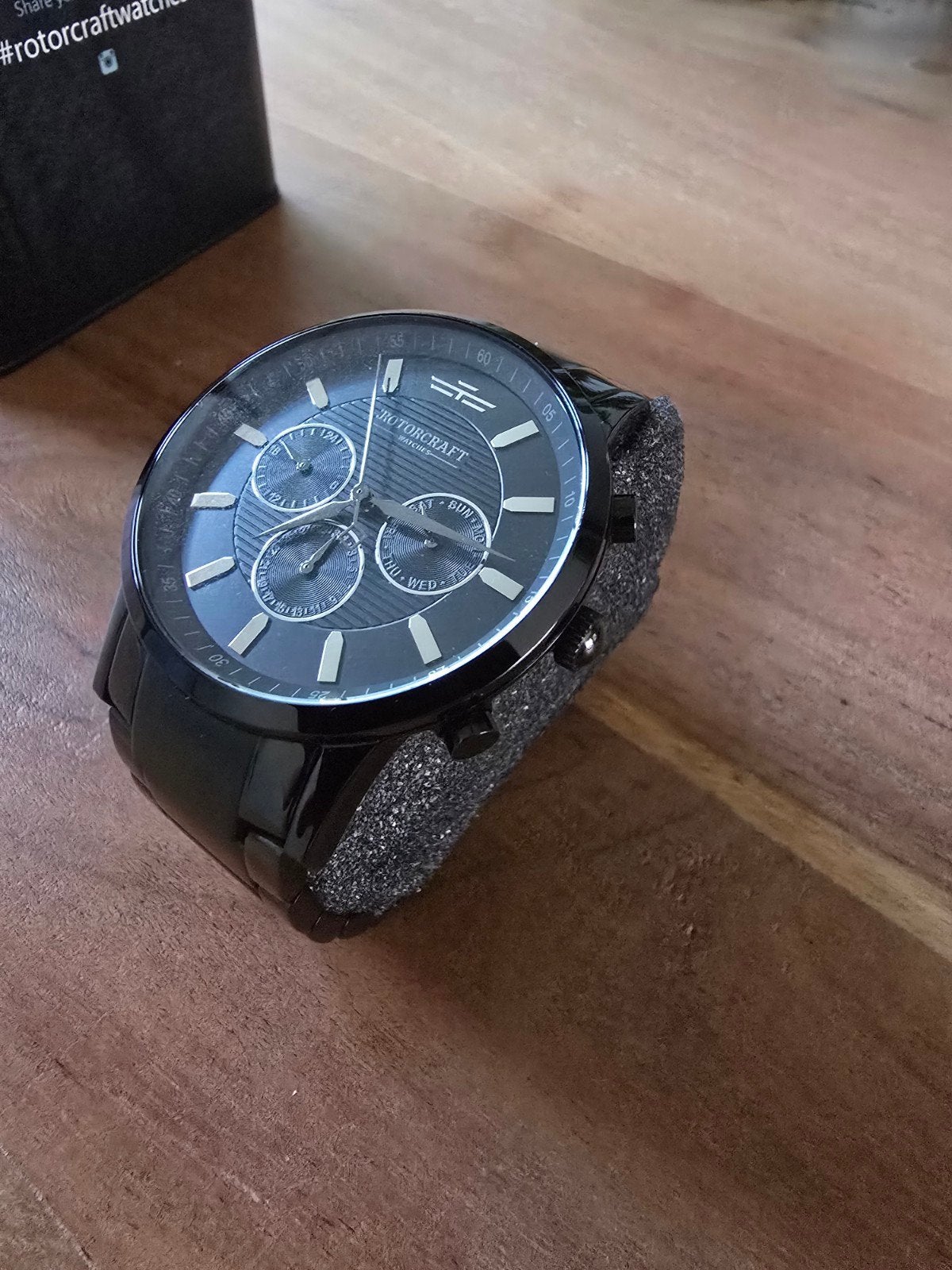 Rotorcraft RC1602 Herenhorloge - Gloednieuw, Staal, Staal, Polshorloge, Nieuw