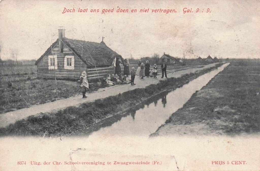 703-407-053 Zwaagwesteinde, Verzamelen, Verzenden, Voor 1920, Friesland