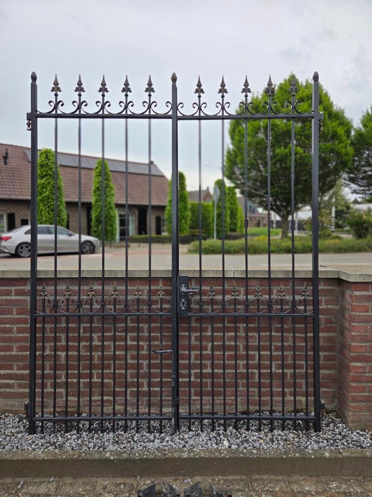 Supermooie poort, Tuin en Terras, Ophalen, IJzer