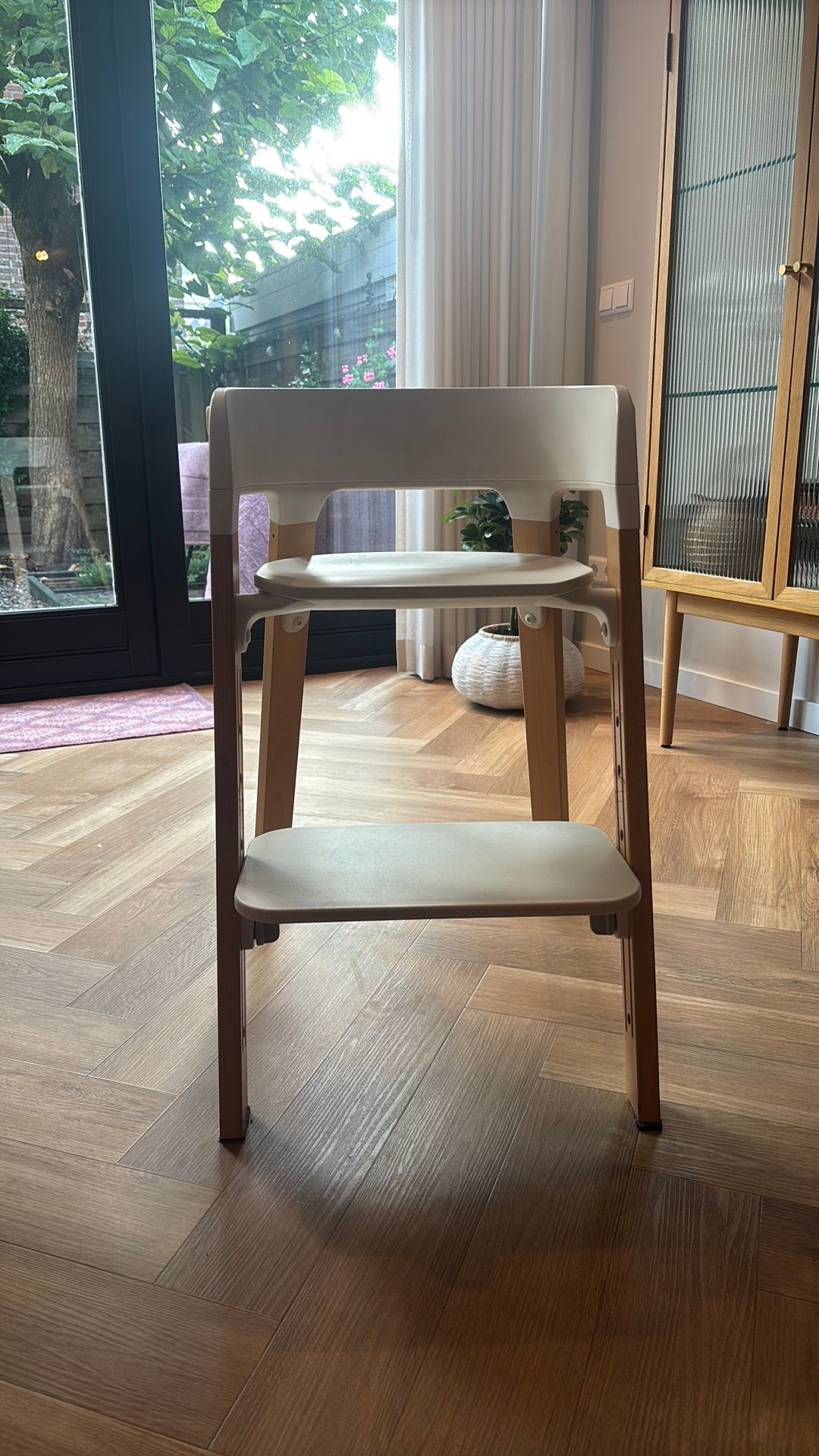 Stokke steps kinderstoel, Ophalen, Gebruikt, Meegroeistoel, Aanschuifbaar