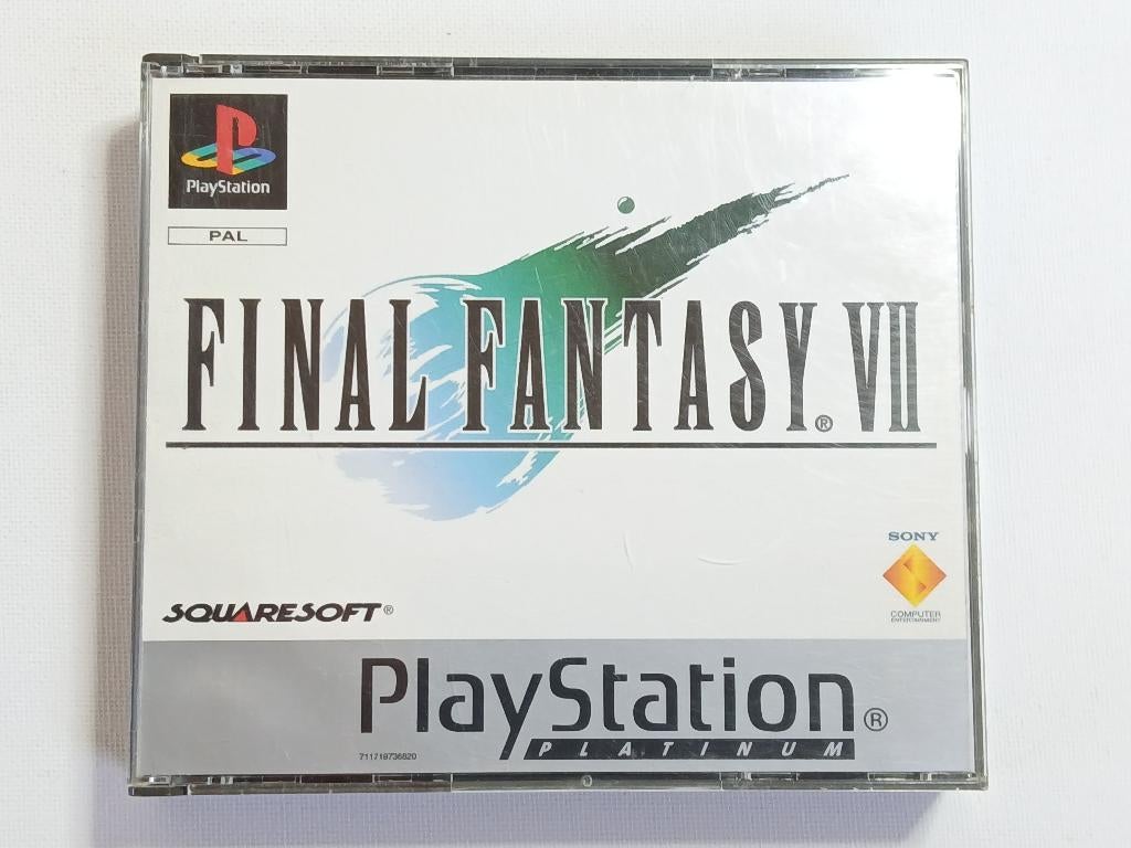 Final Fantasy VII / 7 - Platinum - PlayStation - PAL - CIB, Sony Interactive Entertainment Network Europe Limited, Verzenden, 1 speler