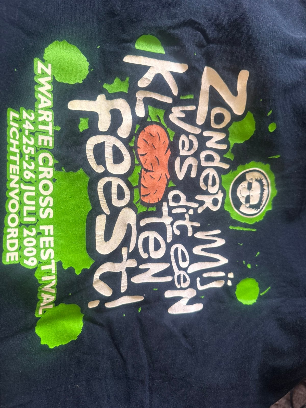 Zeldzaam origineel Zwarte Cross 2009 shirt – collectors item, Tickets en Kaartjes, Eén persoon