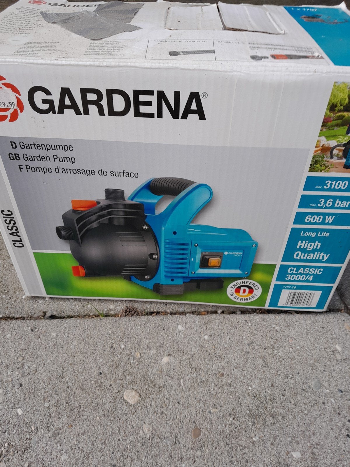 waterpomp, Ophalen, Zo goed als nieuw, Elektrisch