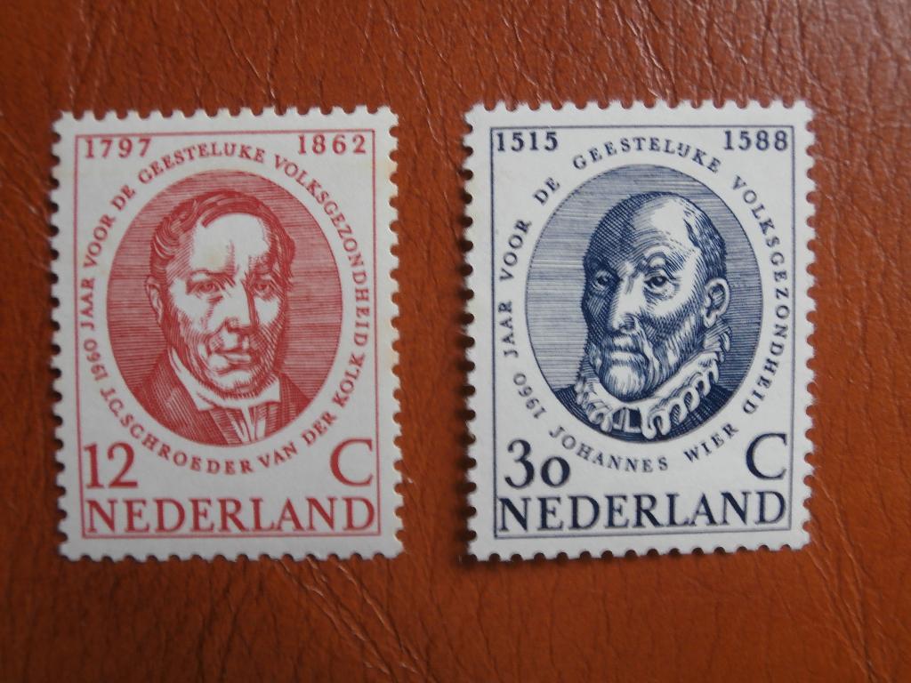 NL 1960; GEESTELIJKE VOLKSGEZONDHEID, per serie of blokken, Postzegels en Munten, Postzegels | Nederland, Verzenden, Na 1940, Postfris