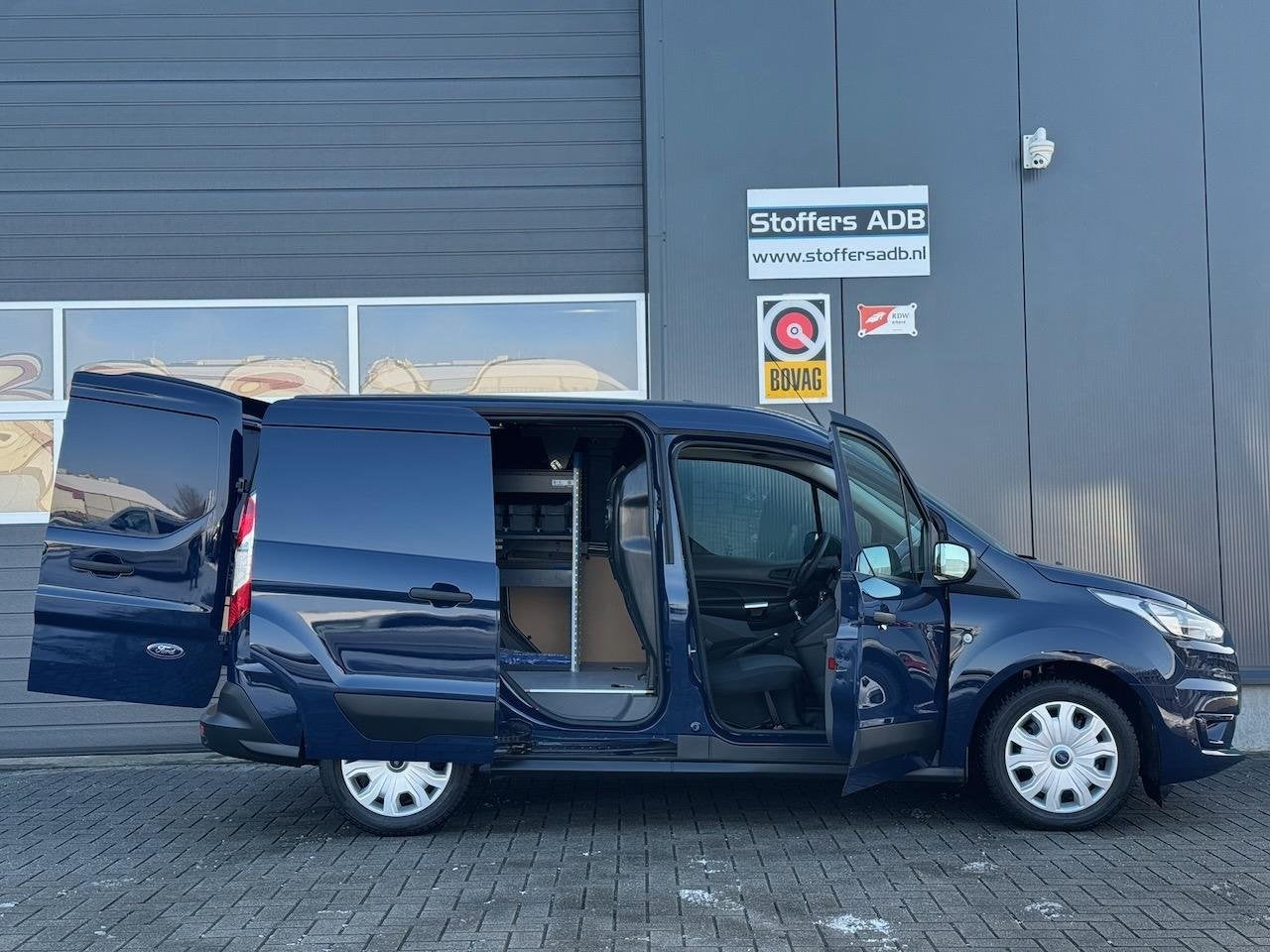 Ford Transit Connect 1.5 EcoBlue 100pk L1 Trend | Airco | 3-, Auto's, 1390 kg, Stof, Gebruikt, 4 cilinders
