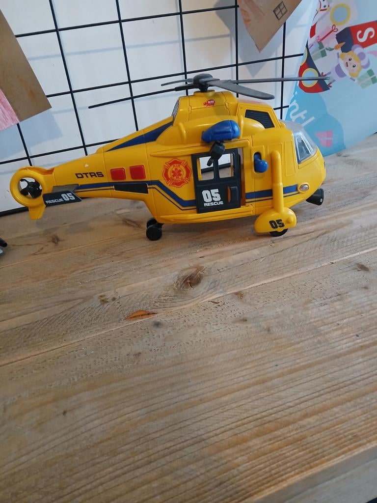 Zgan helikopter met licht en geluid, Ophalen of Verzenden, Zo goed als nieuw
