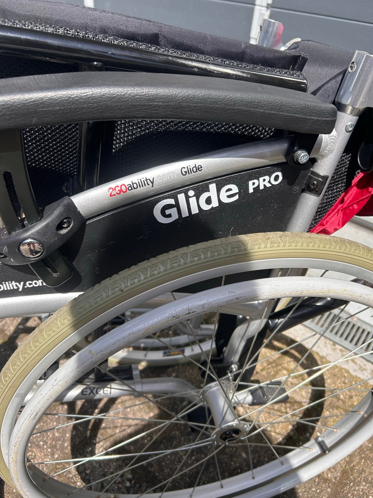 Excel Glide Pro rolstoel, Ophalen, Gebruikt, ., Inklapbaar