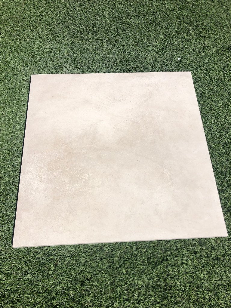 keramische terrastegels 80x80x3 Solid beige actie, Keramiek, Nieuw, Ophalen of Verzenden, 10 m² of meer
