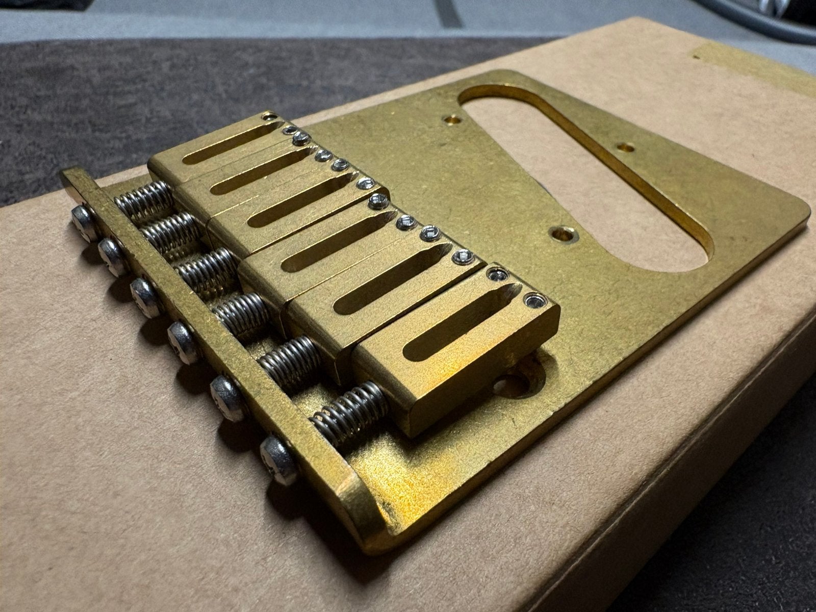 ABM custom shop Brass brug relic telecaster, Muziek en Instrumenten, Ophalen of Verzenden, Nieuw, Elektrische gitaar
