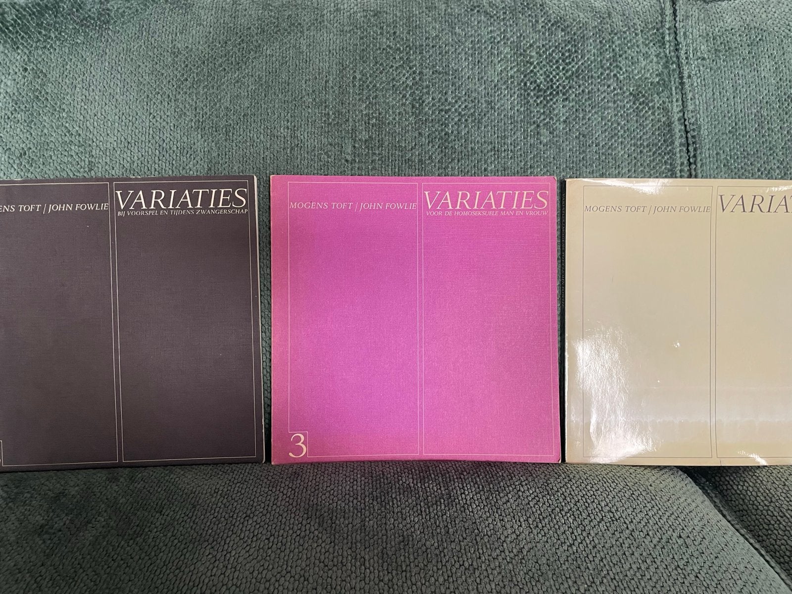 Variaties Mogens Toft / John Fowlie (set van 3), Verzenden, Gelezen