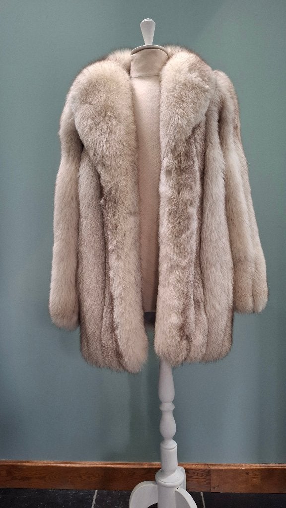 P21  bontmantel in polar vos, Kleding | Dames, Ophalen of Verzenden, Gedragen
