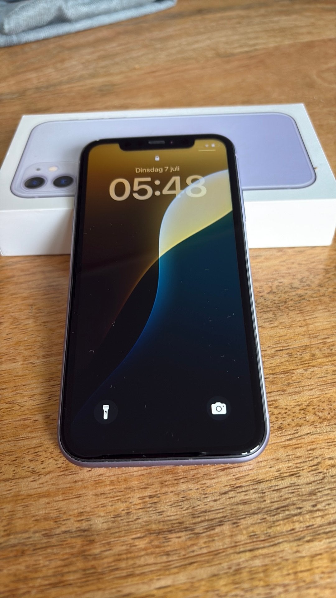 Iphone 11 paars 64GB, Telecommunicatie, Mobiele telefoons | Apple iPhone, Gebruikt, Verzenden, Paars, IPhone 11