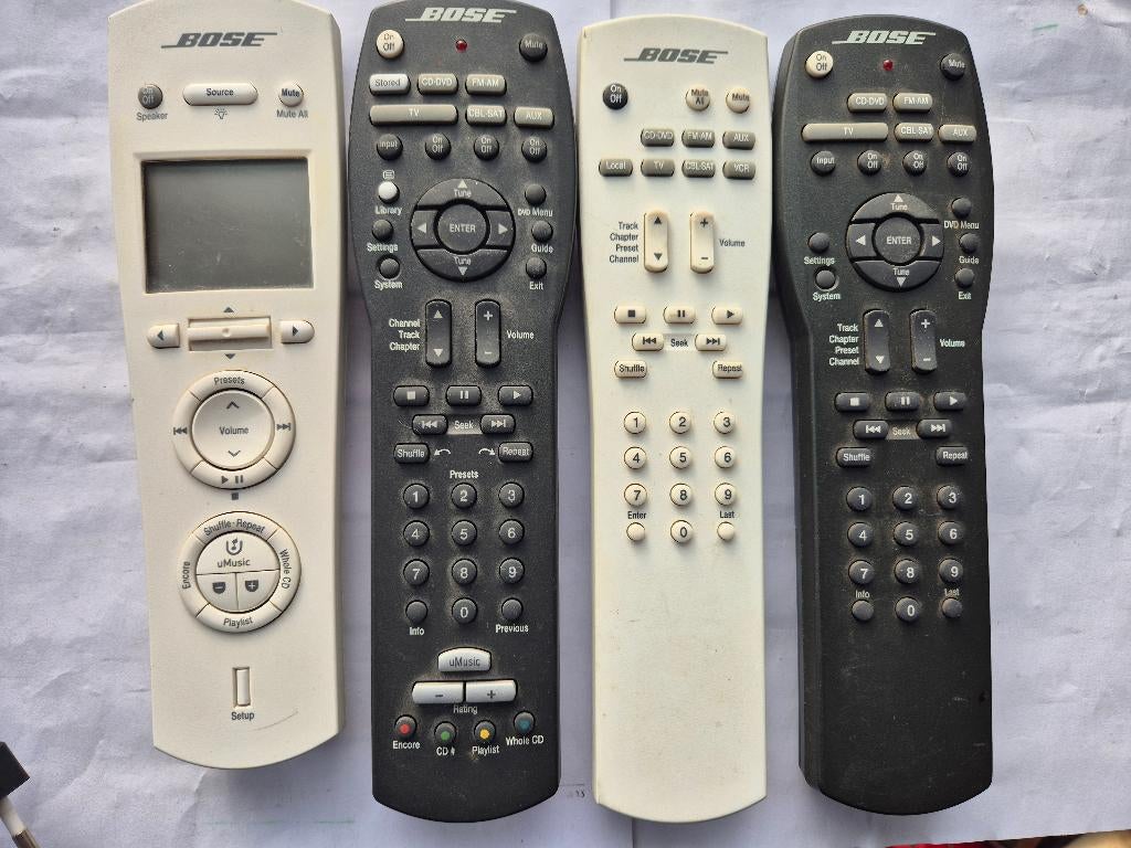 div . BOSE afstandsbedieningen, Audio, Tv en Foto, Gebruikt, Tv, Ophalen of Verzenden, Origineel