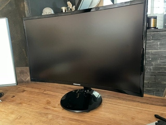 Mooie Samsung curved monitor 24" zgan, Computers en Software, Gaming, HDMI, 3 tot 5 ms, 24"