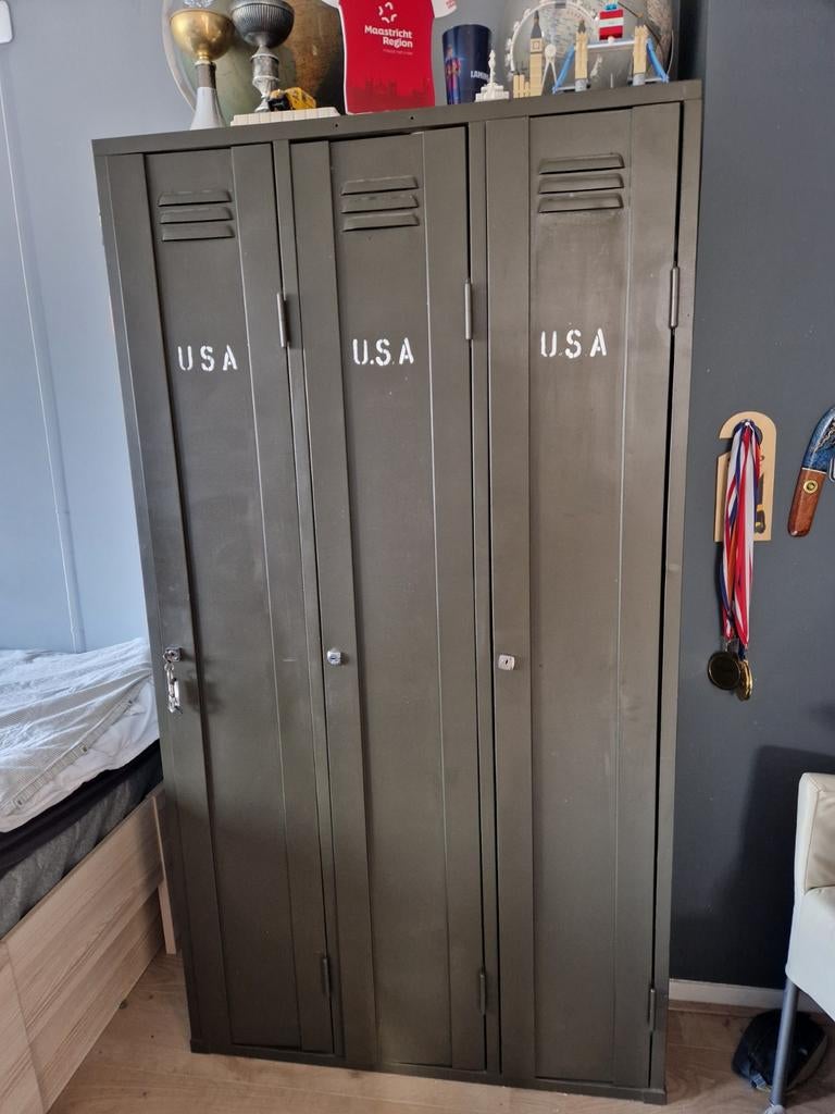 lockerkast vintage, Ophalen