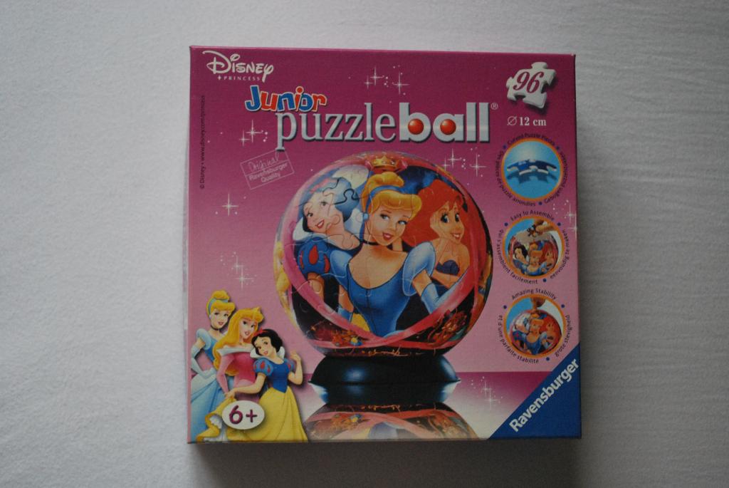 Disney prinsessen. Ravensburger. Puzzleball. 96 stukjes, Ophalen, Meer dan 50 stukjes, Zo goed als nieuw, 6 jaar of ouder