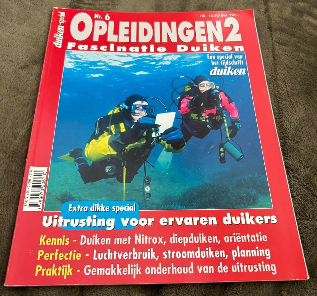Fascinatie Duiken Special: Opleidingen 2 boekje, Watersport en Boten, Duiken, Ophalen of Verzenden