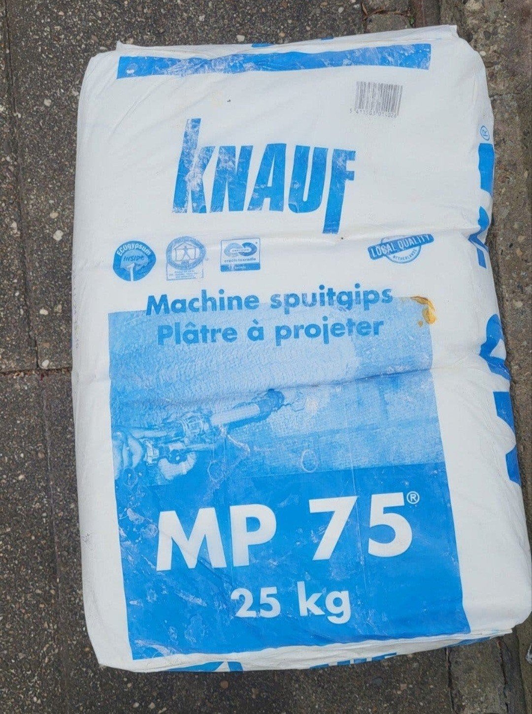 Knauf MP 75 Machine Spuitgips 25 kg - Nieuw, Ophalen, Nieuw