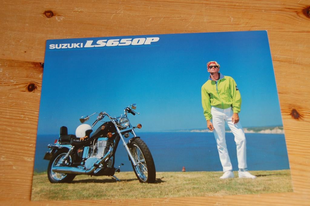 Suzuki LS650P uitgave 07-1990, Motoren, Ophalen of Verzenden, Suzuki