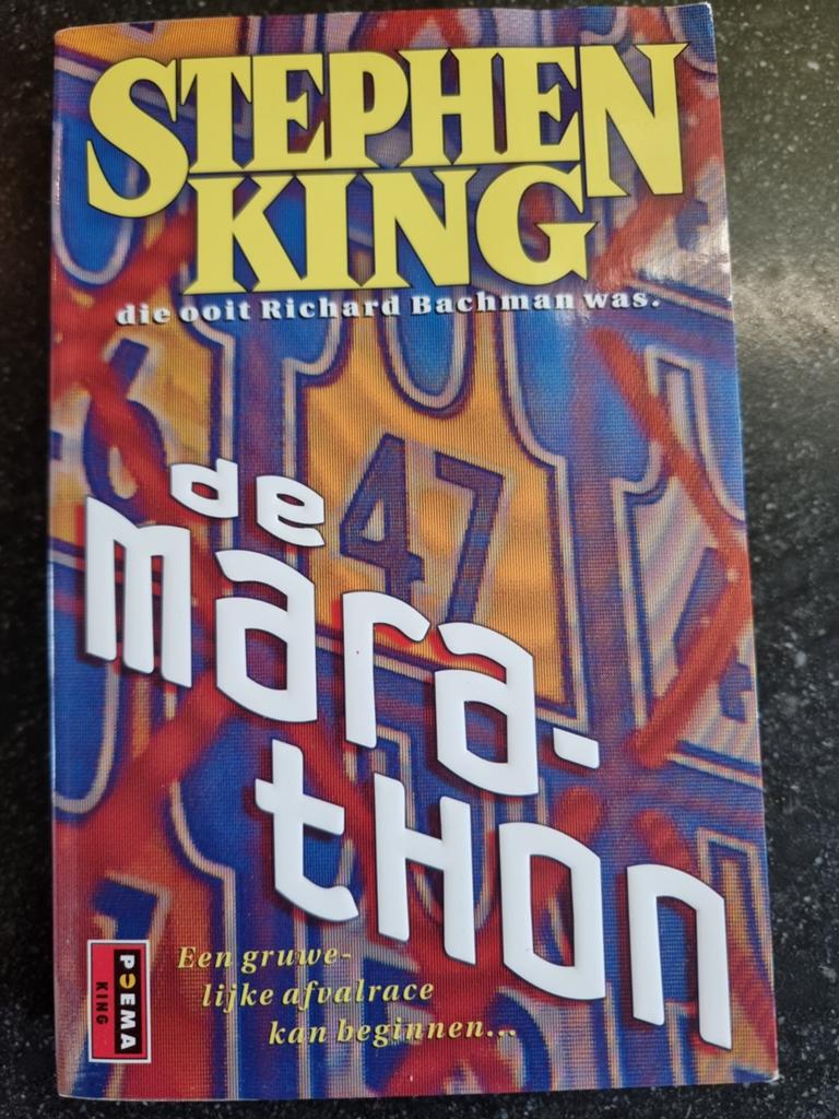De Marathon - Stephen King (Richard Bachman), Ophalen of Verzenden, Gelezen, Stephen King, Nederland