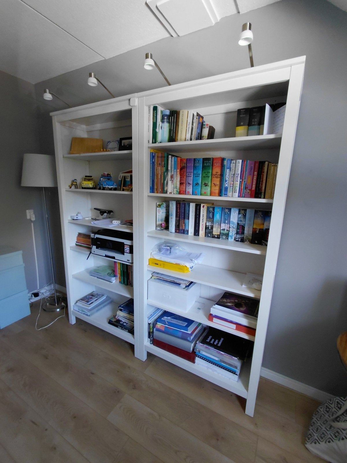 IKEA Hemnes Boekenkast 90 cm breed (per stuk), Ophalen, Met plank(en), Gebruikt, 200 cm of meer