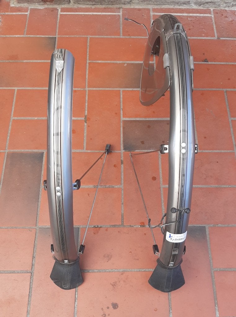 Koplamp Busch & Muller en Spatbordset Koga Miyata Tesla, Ophalen, Gebruikt, Accu, Voorlicht