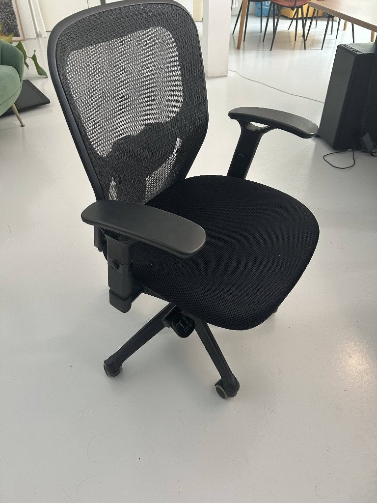Ergonomische bureaustoel | BENS 803-Bsc-3 Zwart, Ophalen, Zwart, Zo goed als nieuw, Bureaustoel