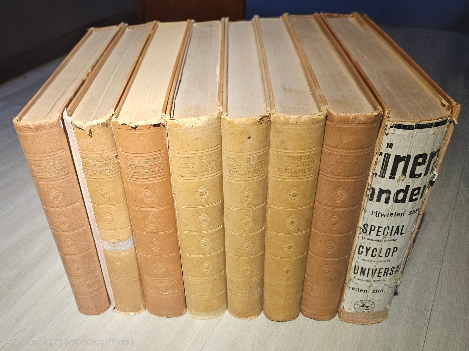 7-delige serie Matthew Henry Bijbel verklaring, Ophalen of Verzenden