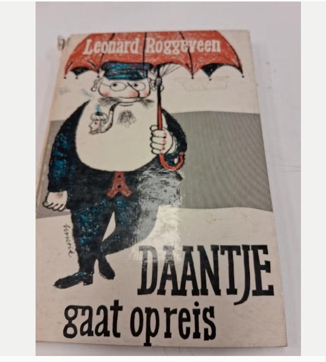 Daantje gaat op reis - Leonard Roggeveen Vintage Kinderboek