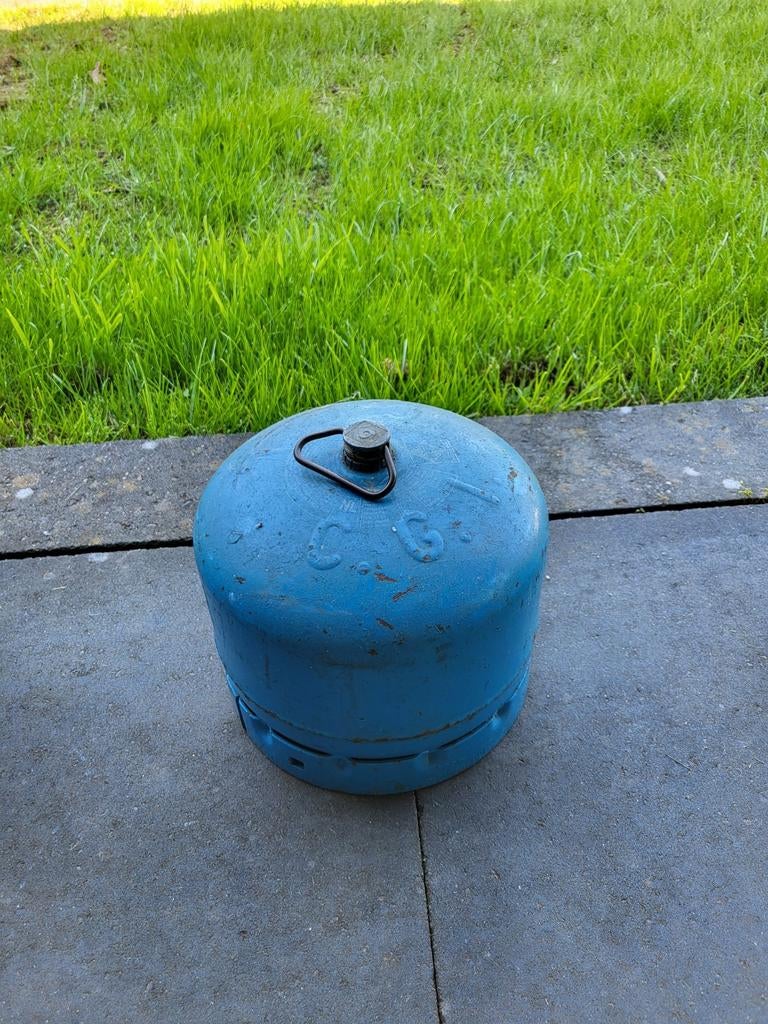 Campinggaz 904 gasfles (deels gevuld), Ophalen, Gebruikt