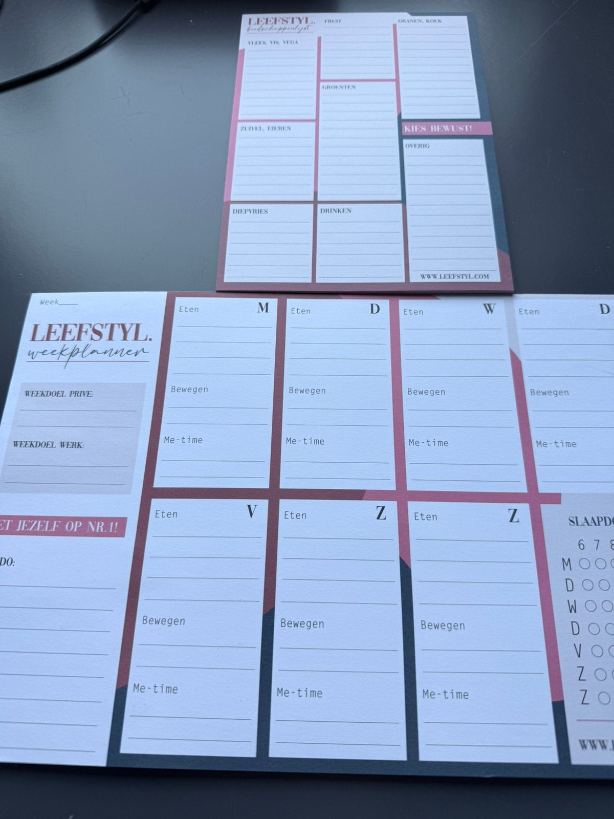Weekplanner met boodschappenlijst nieuw, Diversen, Ophalen of Verzenden, Nieuw