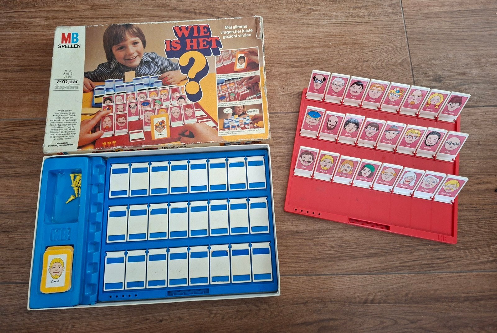 Wie is het vintage compleet, Ophalen of Verzenden, Gebruikt