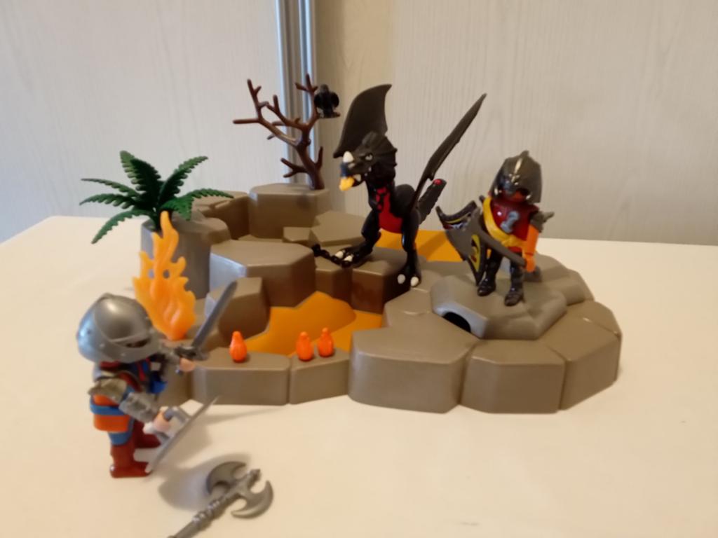 Playmobil 4006 superset draken en ridders compleet., Kinderen en Baby's, Speelgoed | Playmobil, Ophalen of Verzenden, Zo goed als nieuw