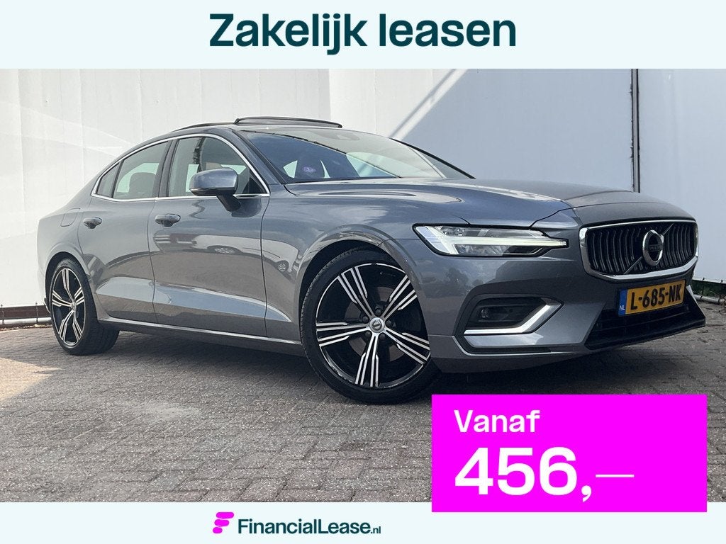 Volvo S60 2.0 B3 Inscription Pano Harman/Kardon Leer Stoel/S, Euro 6, 4 cilinders, S60, Bedrijf