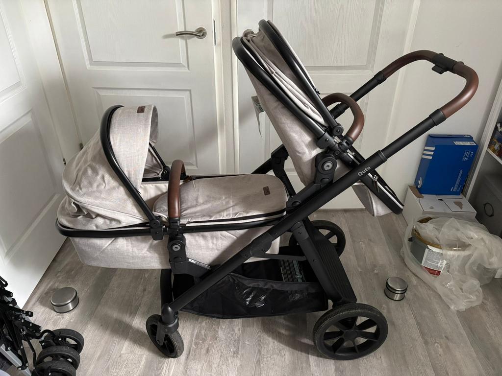 Dubbele kinderwagen - Qute Q-Twin Duowagen, Ophalen of Verzenden