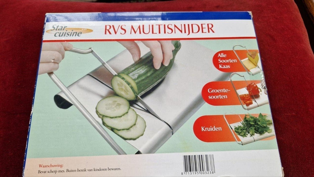RVS Multisnijdermachine van Star Cuisine, Star Cuisine, Onbekend, Ophalen of Verzenden, Metaal