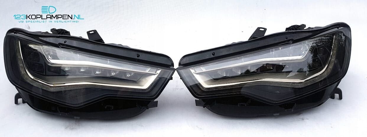 Audi RS6 C7 4G Full LED koplamp koplampen links rechts, Auto-onderdelen, Verlichting, Ophalen, Gebruikt, -, -