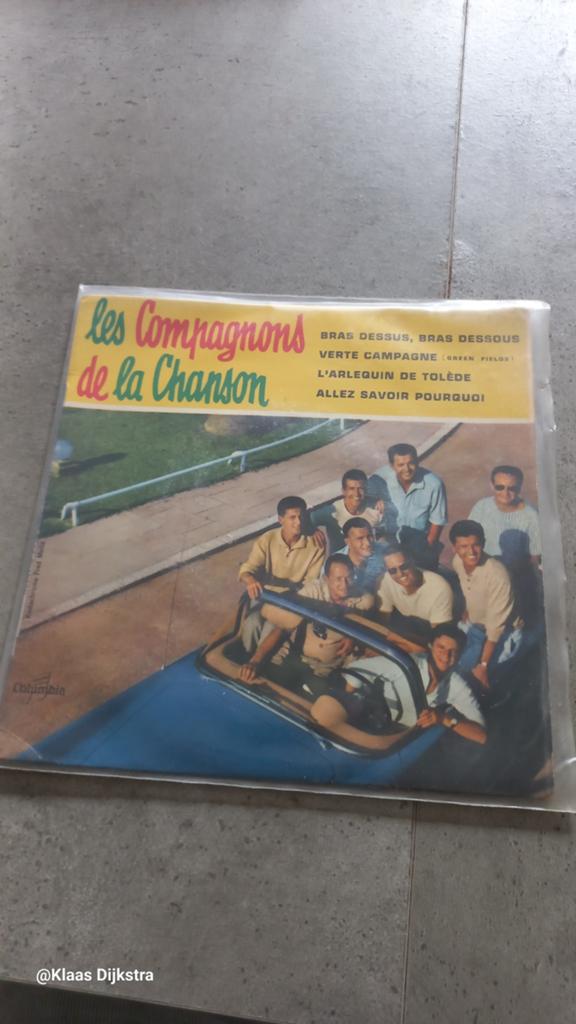 Les Compagnons de la Chanson EP - Brassus Brasses Desous, Ophalen of Verzenden, Gebruikt