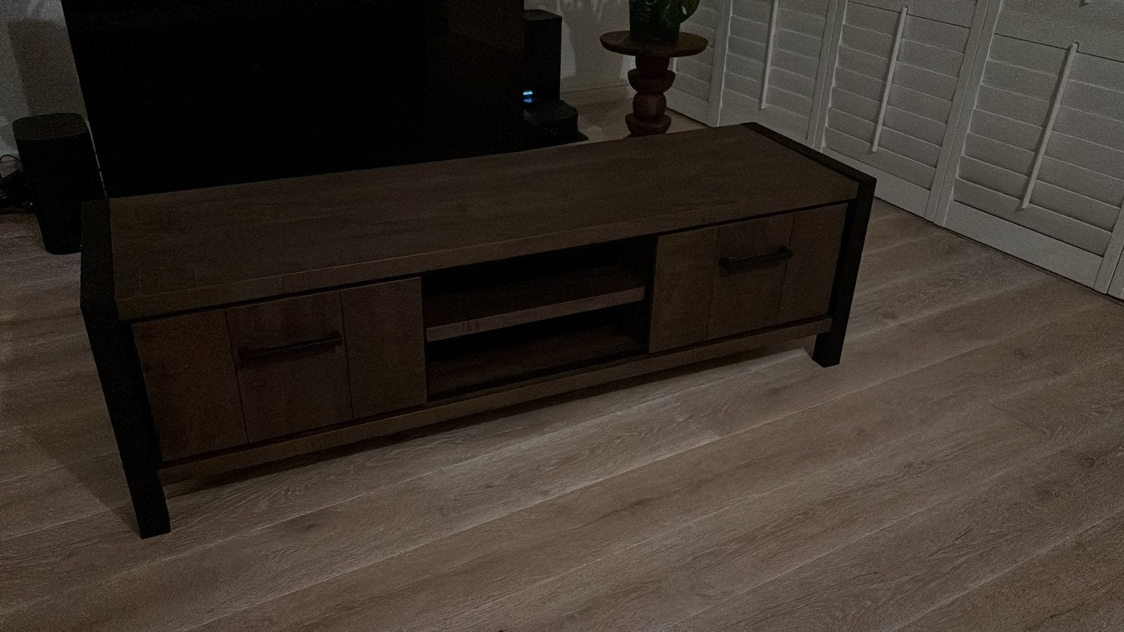 Tv Meubel en Wandkast bruin te koop!, Ophalen, Zo goed als nieuw, 25 tot 50 cm, Minder dan 100 cm