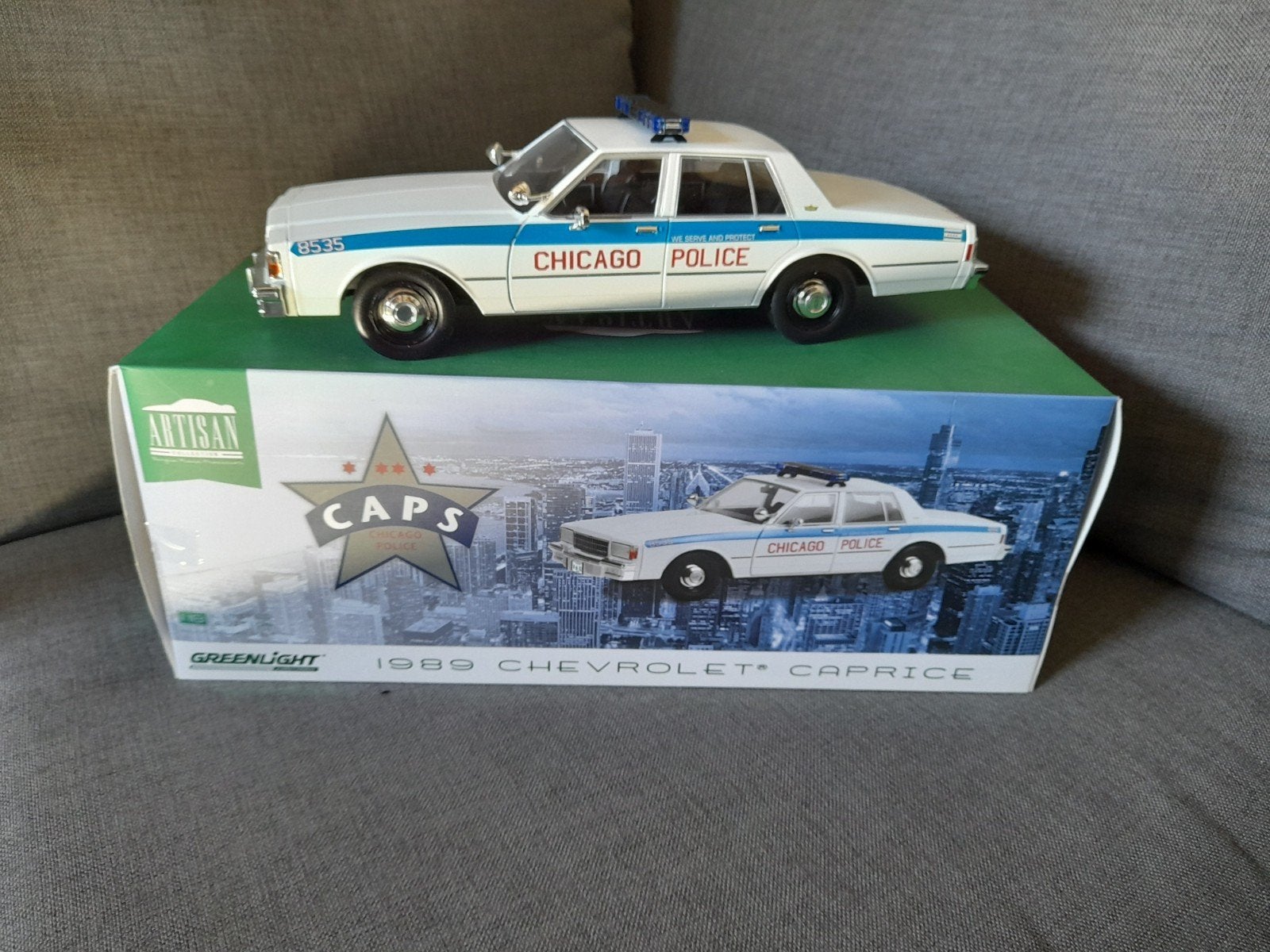 chevrolet caprice policecar Chicago, Ophalen of Verzenden, Zo goed als nieuw, Auto, Overige merken