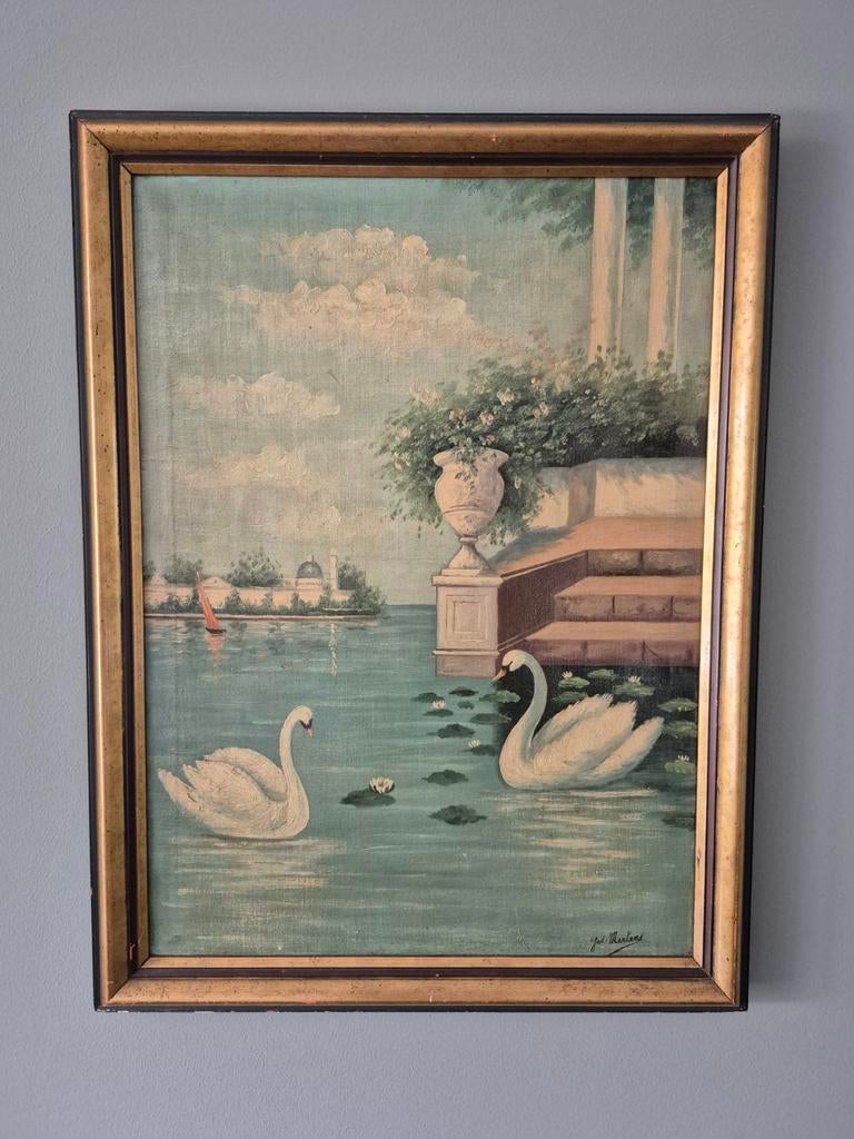 Origineel Jos mertens schilderij, Ophalen of Verzenden