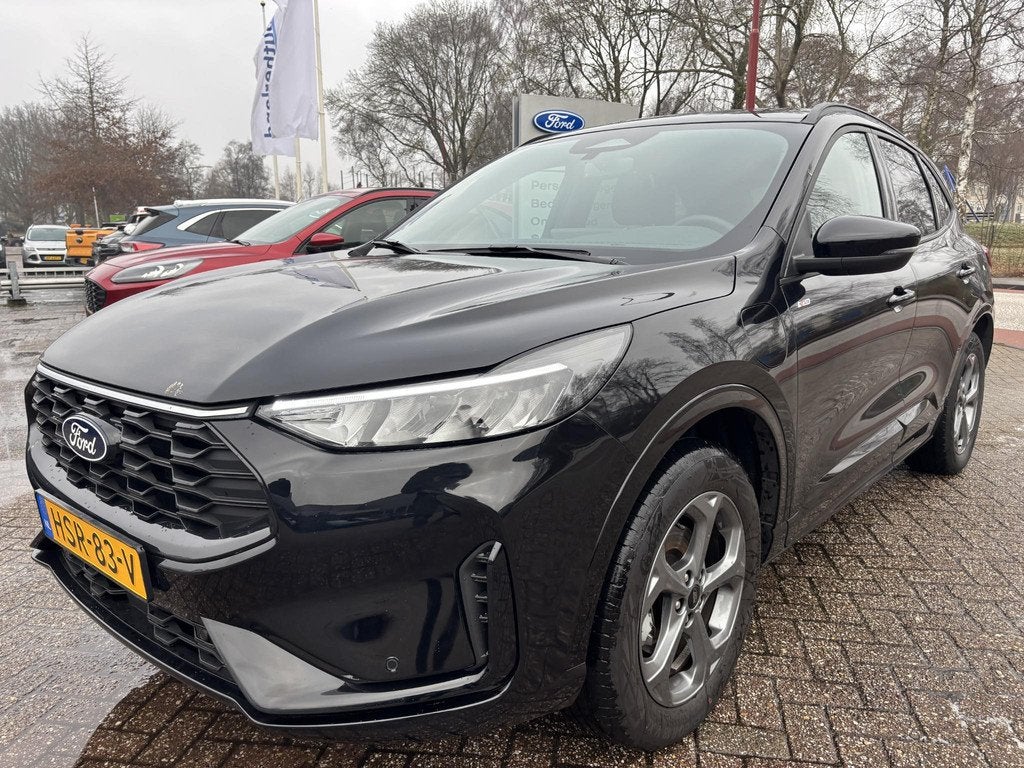 Ford Kuga 2.5 PHEV ST-Line | Orig NL Auto | Wegklapbare trek, Auto's, Ford, Gebruikt, Euro 6, Zwart, Bedrijf