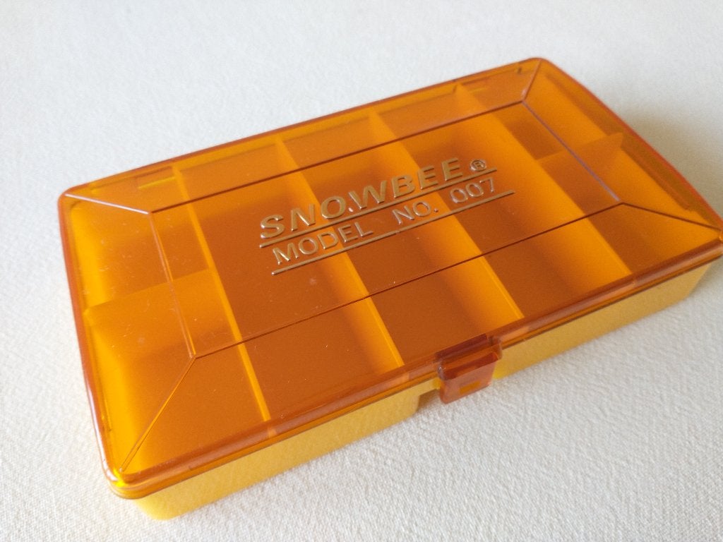 Vintage Fly Box (leeg) Snowbee Model Nr. 007, Ophalen of Verzenden, Zo goed als nieuw, Overige typen