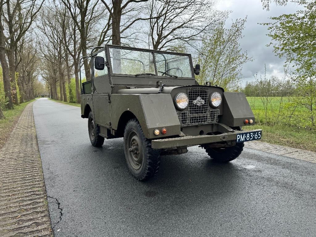 Land Rover Minerva ex-militair, Auto's, Land Rover, Particulier, 4x4, Trekhaak, Series, Benzine, Cabriolet, Handgeschakeld, Geïmporteerd