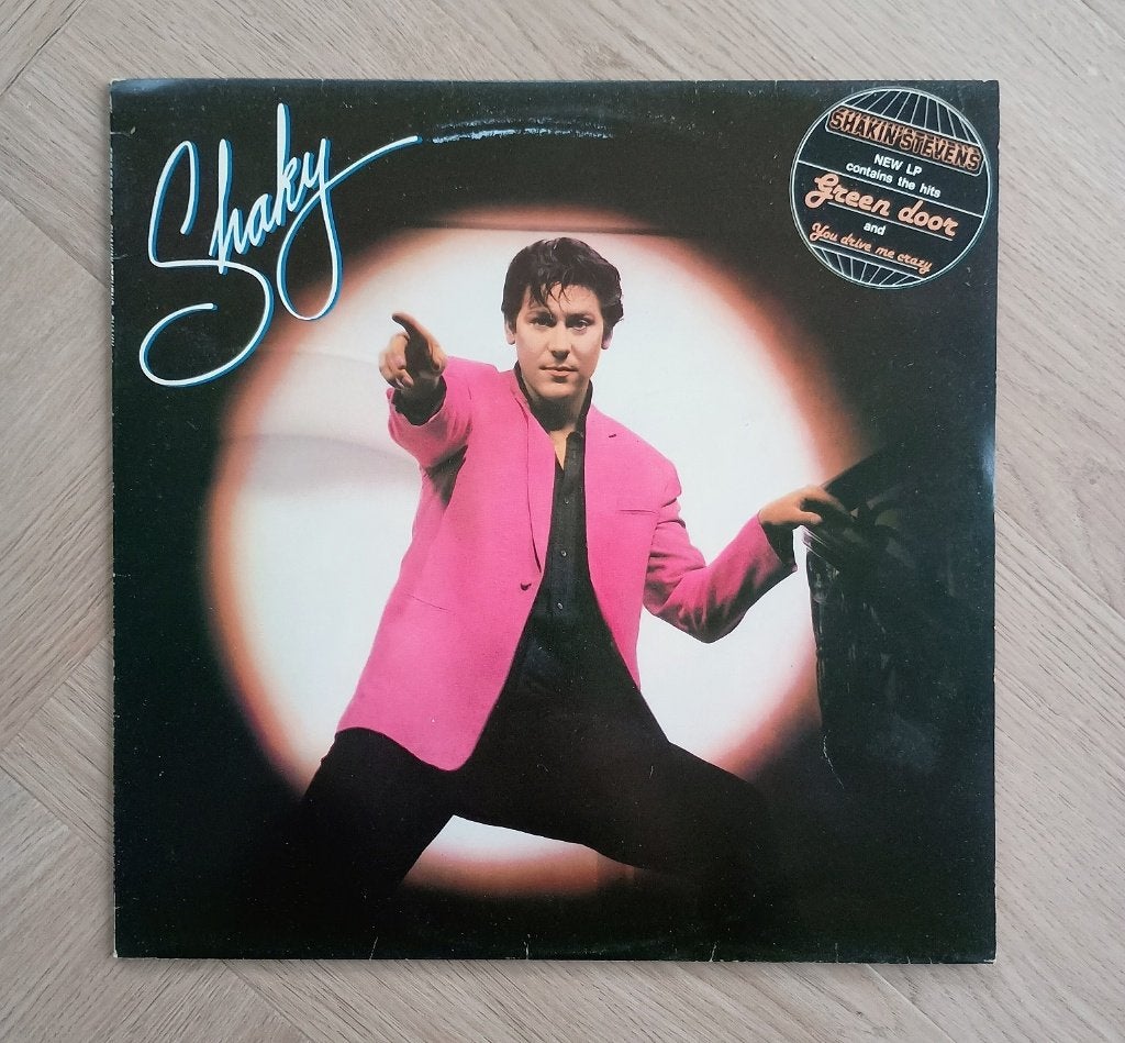 Vinyl Lp Shakin Stevens - Shaky., Cd's en Dvd's, Vinyl | Rock, Ophalen of Verzenden, Zo goed als nieuw, 12 inch, Poprock